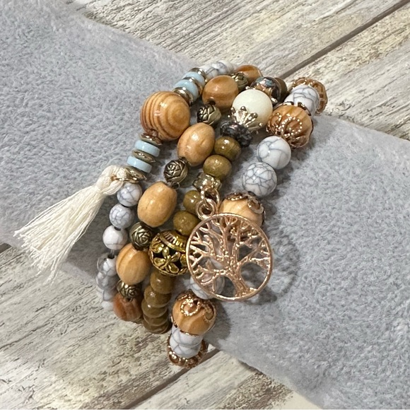 Boho Layered Bracelet Set - Picture 7 of 7